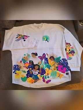Disney Encanto Maribel & Burno NWT White Jersey Top . XS, S, M, L, XL, 2XL & 3XL